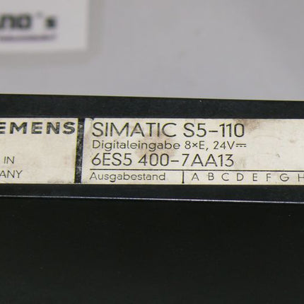 Siemens Digitaleingabe 6ES5400-7AA13 / 6ES5 400-7AA13