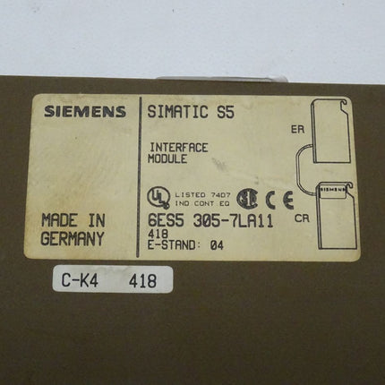 Siemens 6ES5305-7LA11 Simatic Interface Modul 6ES5 305-7LA11