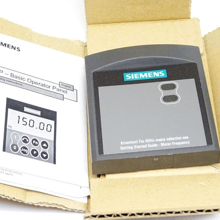 Siemens Micromaster4 MM430 Panel 6SE6400-0BE00-0AA0 BOP-2 / Neu OVP - Maranos.de