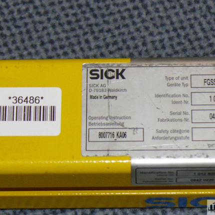 Sick FGSS1200-23 Sender Lichtvorhang 1012822 Lichtschranke