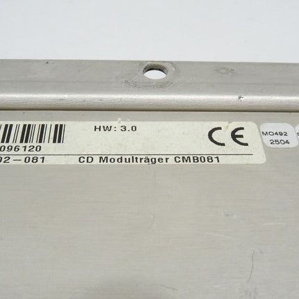 Sigmatek CD Modulträger CMB081 // 12-002-081 HW: 3.0