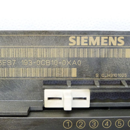 Siemens Terminalblock 6ES7193-0CB10-0XA0 / 6ES7 193-0CB10-0XA0