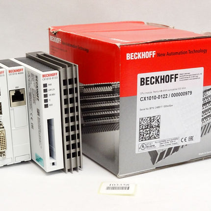 Beckhoff CX1010-0122 CPU-Grundmodul CX1010-N010 CX1010-N000 CX1010-0122 / 000000979 - Maranos.de