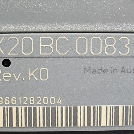 B&R X20BC0083 REV. K0 X20 BC 0083 Bus Controller Powerlink / Neuwertig - Maranos.de
