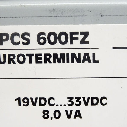 Lauer PCS Systeme Operator Panel PCS600FZ / 600FZ
