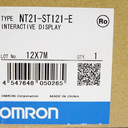 Omron NT21-ST121-E Interactive Display / Neu OVP - Maranos.de