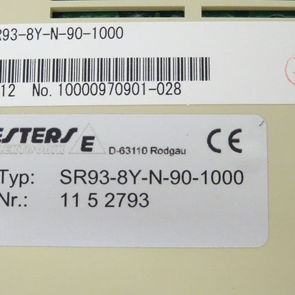 Esters SR93-8Y-N-90-1000 Temperatur Controller / Thermostat 1152793 neu-OVP