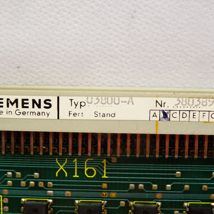 Siemens Karte 03800-A E:B