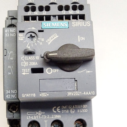 Siemens Sirius 3RV2021-4AA10 Leistungsschalter - Maranos.de
