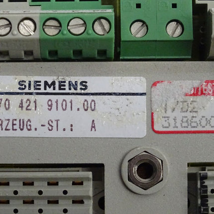 Siemens 6FX1142-1BA01 Terminalblock 6FX1 142-1BA01 E: A