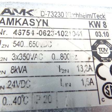 AMK AMKASYN KW8 / 46754-0623-1021041 / v03.10 / Servomodul
