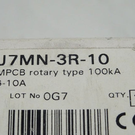 Omron J7MN-3R-10 Schutzschalter Lasttrennschalter Drehschalter neu-OVP