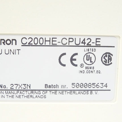 Omron CPU Unit C200HE-CPU42-E