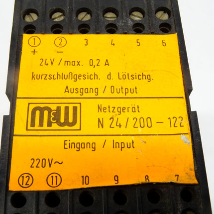 M&W Netzgerät N24/200-122