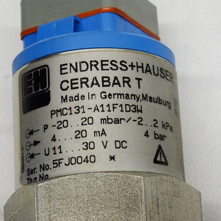 Endress+Hauser CERABAR T PMC131-A11F1D3W