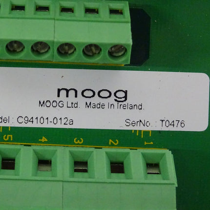 Moog Ltd C94101-012a Anschlussplatine C16208-001