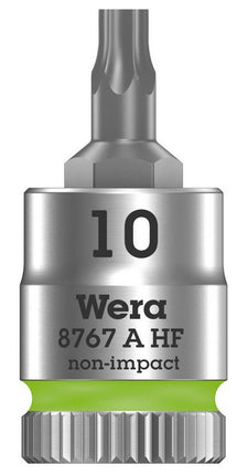 Wera 8767 A HF TX 10 x 28mm Zyklop Bitnuss mit 1/4" Steckschlüssel 05003362001 - Maranos.de