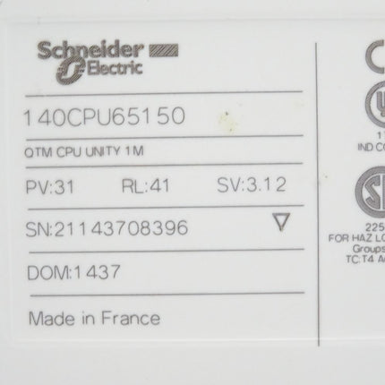 Schneider Electric 140CPU65150 Prozessor Quantum 65150 - Maranos.de