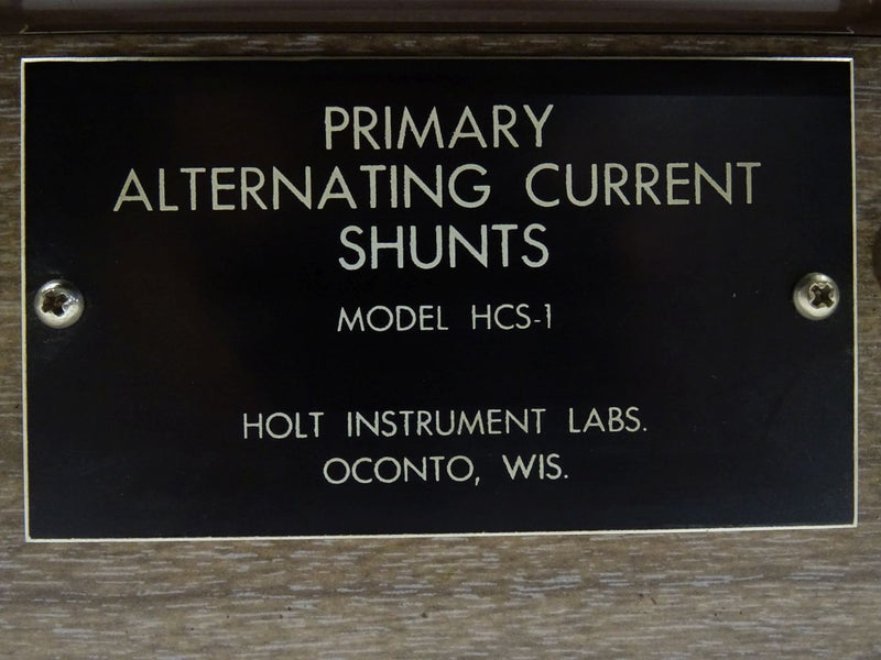 Holt Instruments Labs HCS-1 Shunt Koffer Set