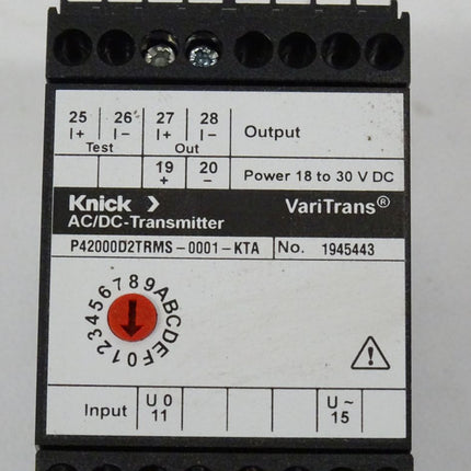 Knick P42000D2TRMS-0001-KTA AC/DC Transmitter 1945443 NEU-OVP