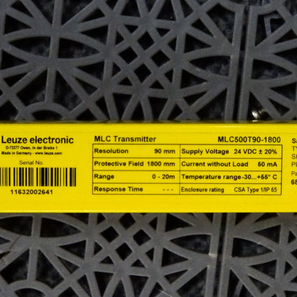 Leuze electronic MLC Transmitter MLC500T90-1800 - Maranos.de