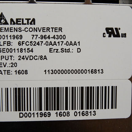 Siemens Sinumerik 840D MMC103 6FC5210-0DA20-2AA1 6FC5203-0AB10-0AA1 - Maranos.de