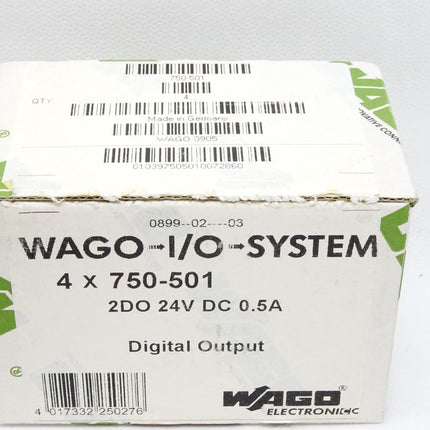 Wago Digital Output 750-501 / Inhalt : 4 Stück / Neu OVP