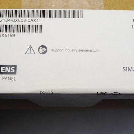 Siemens Simatic HMI Comfort Panel 6AV2124-0XC02-0AX1 / Neu OVP versiegelt