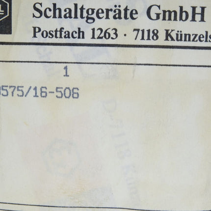 Stahl Schaltgeräte Schaltersteckdose 8575/16 / Neu OVP - Maranos.de