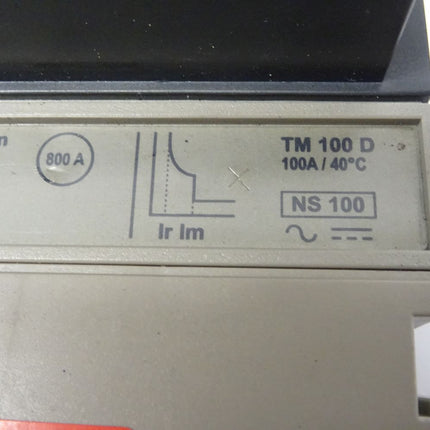 Schneider NS100-160-250 N/H/NA + Merlin Gerin compact NS100H + TM100D + vigi NS100/160