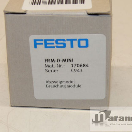 Neu-OVP Festo FRM-D-MINI 170684 Abzweigmodul C943