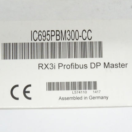 GE Fanuc IC695PBM300-CC RX3i Profibus DP Master NEU-Versiegelt