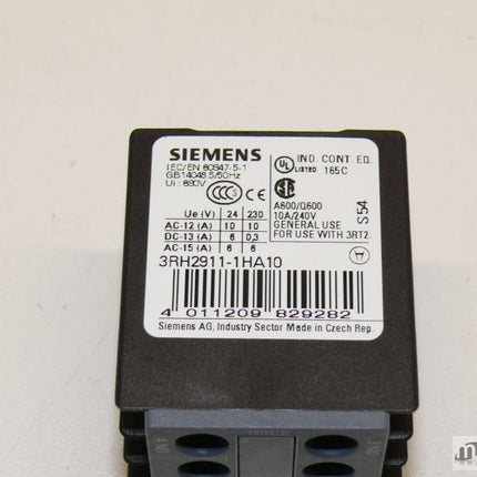 Siemens 3RH2911-1HA10 Hilfsschütz 3RH2 911-1HA10 | Maranos GmbH