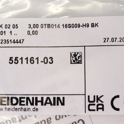 Heidenhain 551161-03 Adapterkabel APK0205 / Neu OVP - Maranos.de