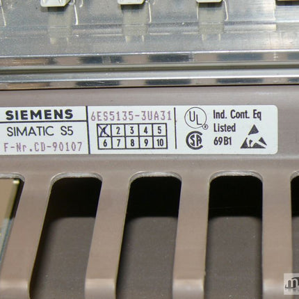 Siemens 6ES5135-3UA31 / 6ES5 135-3UA31 Simatic S5 Rack Leer
