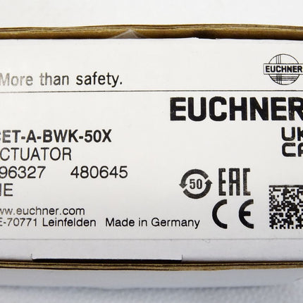 Euchner Betätiger 096327 CET-A-BWK-50X / Neu OVP versiegelt - Maranos.de