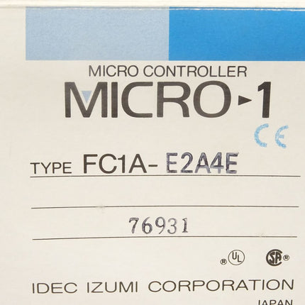 Idec Microcontroller Micro1 FC1A-E2A4E / Neu OVP