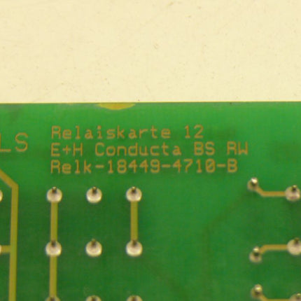 E+H Conducta Realiskarte 12 BS RW Relk-18449-4710-B