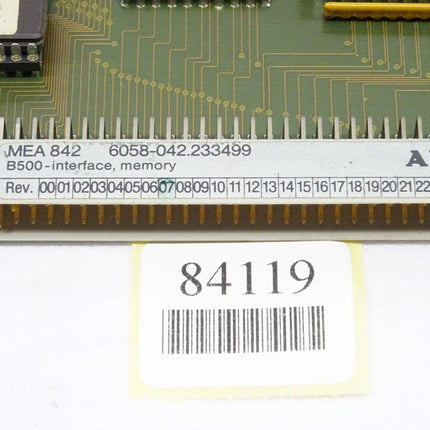 AEG MEA842 6058-042.233499 / B500-interface,memory / Rev07