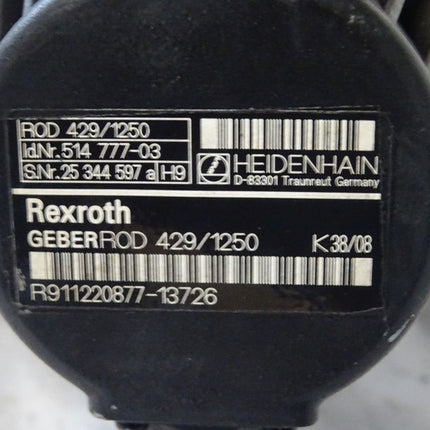 Rexroth Permanent Magnet Motor MAC090C-0-KD-4-C/110-A-0/WI520LV + ROD 429/1250
