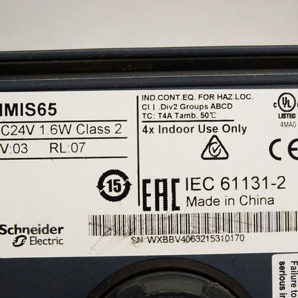 Schneider Electric Touch Panel Magelis HMiSTU655 HMIS65 HMIS5T - Maranos.de