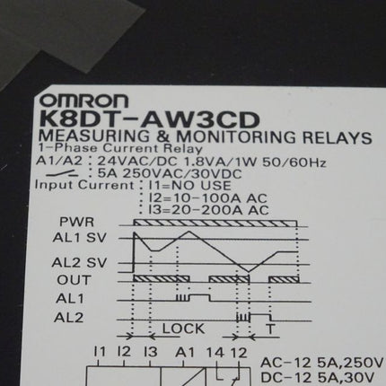 Omron K8DT-AW3CD Measuring & Monitoring Relays neu-OVP