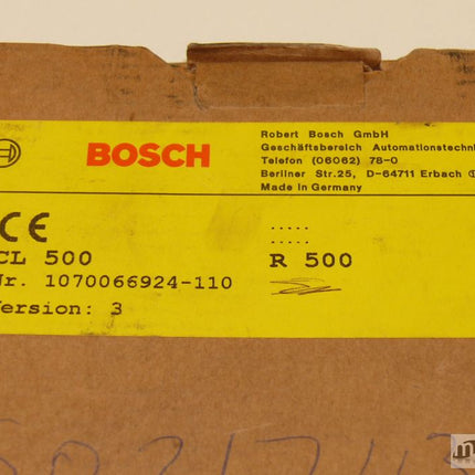 NEU-OVP Bosch R500 Steuerkarte 1070066924-110 PLC Modul