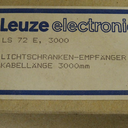 Leuze Electronic LS72E 3000 Lichtschranken-Empfänger / Neu OVP - Maranos.de