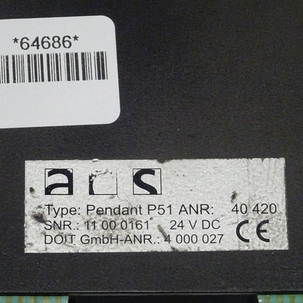 ACS P51 Handprogrammiergerät Steuerung Pendant 40420