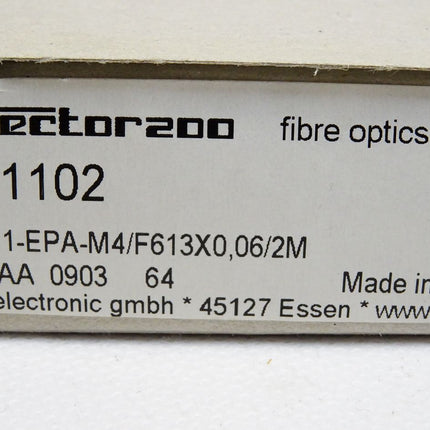 Ifm Efector200 Fibre optics Lichtwellenleiter Einweglichtschranke E21102 FE-11-EPA-M4/F613X0,06/2M / Neu - Maranos.de
