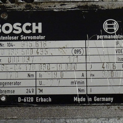Bosch SE-C4.170.030-10.000 Bürstenloser Servomotor 3000Rpm