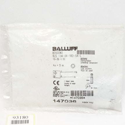 Balluff BLS 12M-XX-1RD-S4-L BOS00W2 / Neu OVP