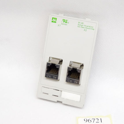 Murr Elektronik 4000-68000-1200000 Modlink MSDD Datensteckverbindereinsatz 2×RJ45