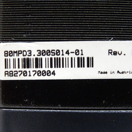 B&R Schrittmotor 80MPD3.300S014-01 Rev.D0 - Maranos.de